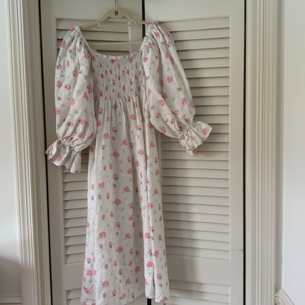 Sleeper Atlanta dress in rose